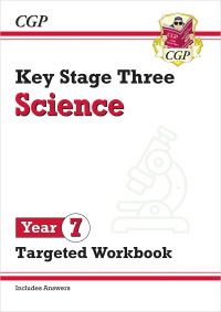 Book Cover for KS3 Year 7 Science Targeted Workbook (With Answers) by CGP Books