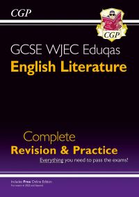 Book Cover for GCSE WJEC Eduqas English Literature by 