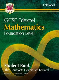 Book Cover for GCSE Edexcel Mathematics. Foundation Level Student Book by Adam Bartlett