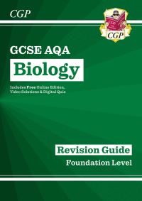 Book Cover for Biology. Foundation AQA Revision Guide by 