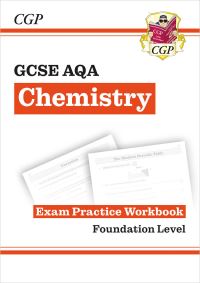 Book Cover for GCSE Chemistry AQA Exam Practice Workbook - Foundation by CGP Books