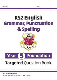 Book Cover for KS2 English. Year 5 Foundation Grammar, Punctuation & Spelling by 
