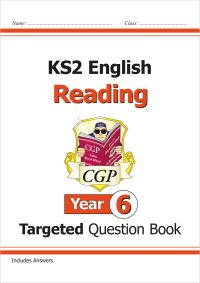 Book Cover for KS2 English Year 6 Reading Targeted Question Book by CGP Books