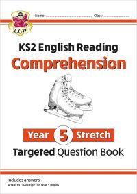 Book Cover for KS2 English Year 5 Stretch Reading Comprehension Targeted Question Book (+ Ans) by CGP Books