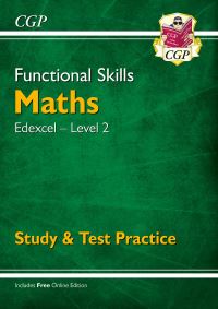 Book Cover for Functional Skills Maths. Level 2 Edexcel by Adam Bartlett, Michael Bushell, Tom Miles, Caley Simpson