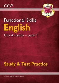 Book Cover for Functional Skills. City & Guilds Level 1. English by Tom Carney, Becca Lakin, Rebecca Russell, Sean Walsh
