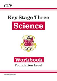 Book Cover for New KS3 Science Workbook. Foundation by 