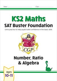 Book Cover for KS2 Maths SAT Buster Foundation by CGP Books