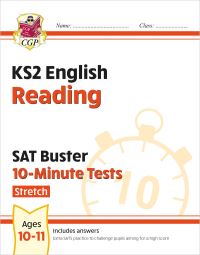 Book Cover for KS2 English SAT Buster 10-Minute Tests by CGP Books