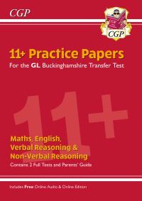 Book Cover for New Buckinghamshire 11+ GL Practice Papers. Secondary Transfer Test by 