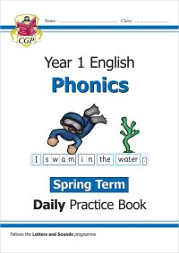 Book Cover for Year 1 English Phonics by Juliette Green