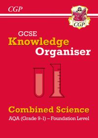 Book Cover for GCSE Combined Science AQA Knowledge Organiser - Foundation by CGP Books