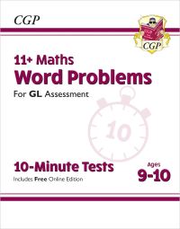 Book Cover for 11+ Maths Word Problems for GL Assessment Ages 9-10 by 