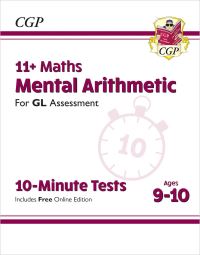 Book Cover for New 11+ GL 10-Minute Tests Ages 9-10 by 