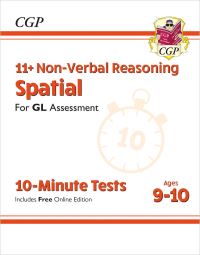 Book Cover for New 11+ GL 10-Minute Tests Ages 9-10 by 