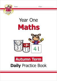 Book Cover for New KS1 Maths Daily Practice Book. Year 1 - Autumn Term by 