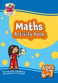 Book Cover for Maths Activity Book for Ages 6-7 by Michael Bushell