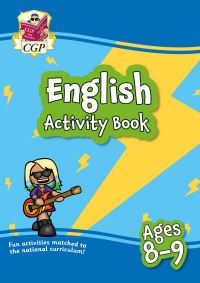 Book Cover for English Activity Book for Ages 8-9 by Izzy Bowen