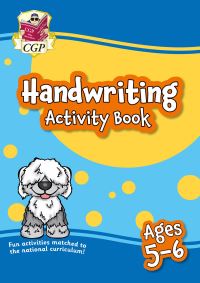 Book Cover for Handwriting Activity Book for Ages 5-6 by Rachel CraigMcFeely