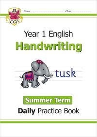 Book Cover for Year 1 English Handwriting. Summer Term by Eleanor Crabtree