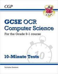 Book Cover for GCSE Computer Science OCR 10-Minute Tests (Includes Answers) by CGP Books