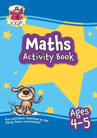 Book Cover for Maths Activity Book for Ages 4-5 (Reception) by CGP Books