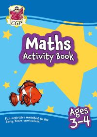 Book Cover for Maths Activity Book for Ages 3-4 by Adam Bartlett, Michael Bushell, Ben Train