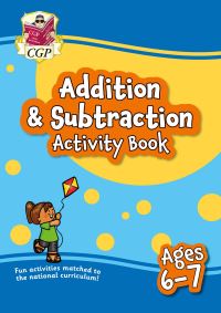 Book Cover for Addition & Subtraction Activity Book for Ages 6-7 (Year 2) by CGP Books