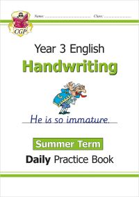 Book Cover for Year 3 English Handwriting by Luke Bennett