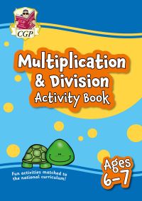 Book Cover for Multiplication & Division Activity Book for Ages 6-7 (Year 2) by CGP Books
