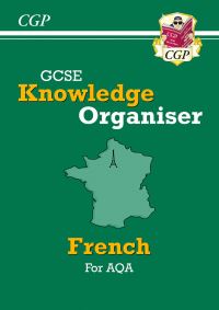 Book Cover for GCSE French AQA Knowledge Organiser (For Exams in 2025) by CGP Books