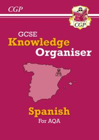 Book Cover for GCSE Spanish AQA Knowledge Organiser (For Exams in 2025) by CGP Books