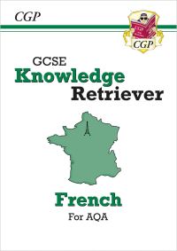 Book Cover for GCSE French AQA Knowledge Retriever (For Exams in 2025) by CGP Books