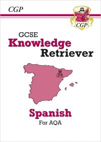 Book Cover for GCSE Spanish AQA Knowledge Retriever (For Exams in 2025) by CGP Books