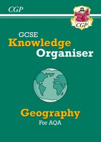 Book Cover for GCSE Geography AQA Knowledge Organiser by CGP Books