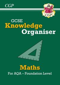 Book Cover for New GCSE Maths AQA Knowledge Organiser. Foundation by 