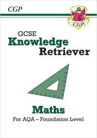 Book Cover for New GCSE Maths AQA Knowledge Retriever. Foundation by 