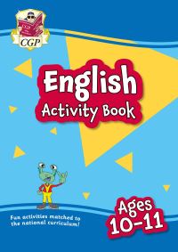 Book Cover for English Activity Book for Ages 10-11 (Year 6) by CGP Books
