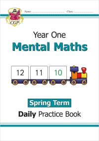Book Cover for KS1 Mental Maths. Year 1 Spring Term by 