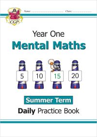 Book Cover for KS1 Mental Maths. Year 1 Summer Term by 