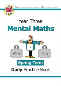 Book Cover for Year Three Mental Maths. Spring Term by Katherine Faudemer, Katie Fernandez, Tamara Sinivassen, George Wright