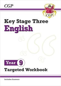 Book Cover for KS3 English. Year 9 Targeted Workbook (With Answers) by 