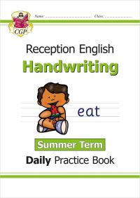 Book Cover for New Handwriting Daily Practice Book. Reception - Summer Term by 
