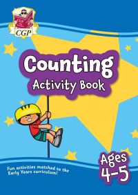 Book Cover for Counting Activity Book for Ages 4-5 (Reception) by CGP Books