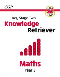 Book Cover for KS2 Maths Year 3 Knowledge Retriever by CGP Books