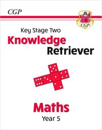 Book Cover for KS2 Maths Year 5 Knowledge Retriever by CGP Books