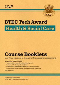 Book Cover for BTEC Tech Award in Health & Social Care by CGP Books