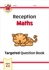 Book Cover for Reception Maths Targeted Question Book by CGP Books
