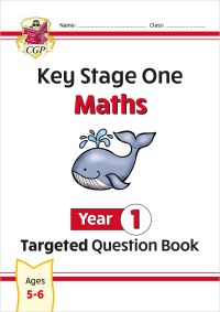 Book Cover for KS1 Maths Year 1 Targeted Question Book by CGP Books