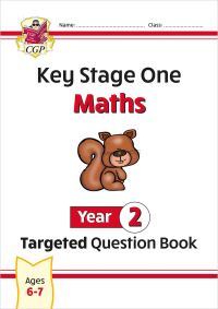 Book Cover for KS1 Maths Year 2 Targeted Question Book by CGP Books